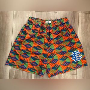 Eric Emanuel Shorts - Fashion Scholarship Fund - Green/Blue/Orange